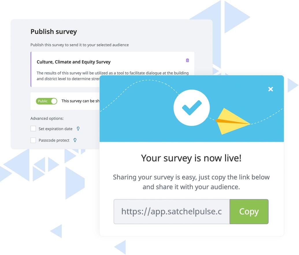 Satchel Pulse public surveys