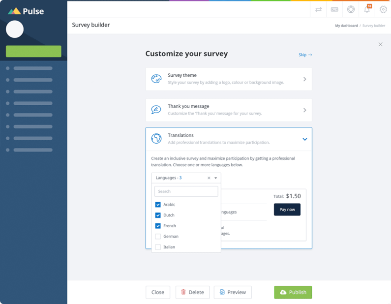 Satchel Pulse inclusive surveys