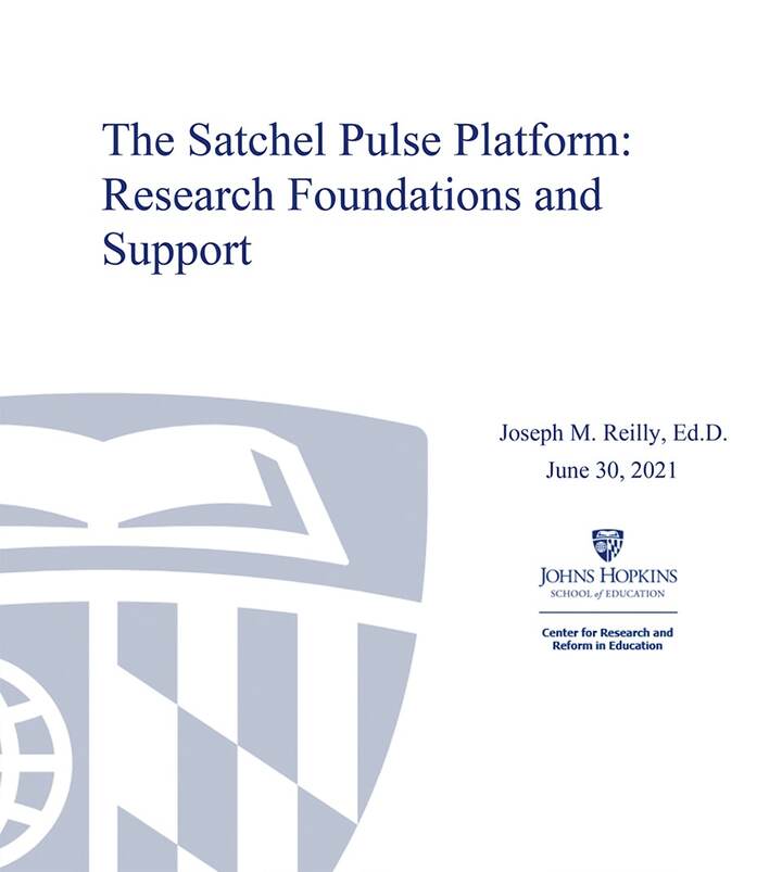 The Satchel Pulse Platform: Research Foundations and Support cover