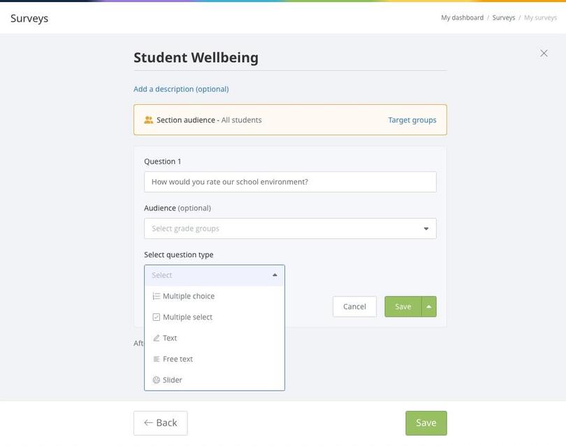 Image of Satchel Pulse Simplify survey administration