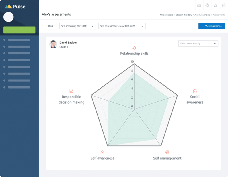 Product image of Satchel Pulse social-emotional assessments for students