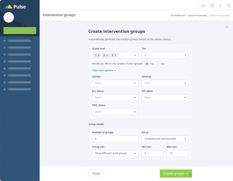 Product image of Satchel Pulse SEL intervention groups