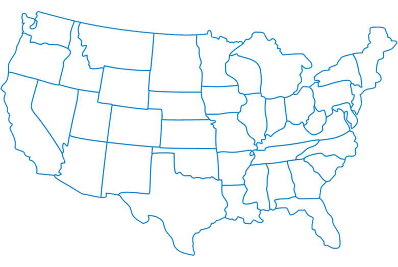 Image showing US states